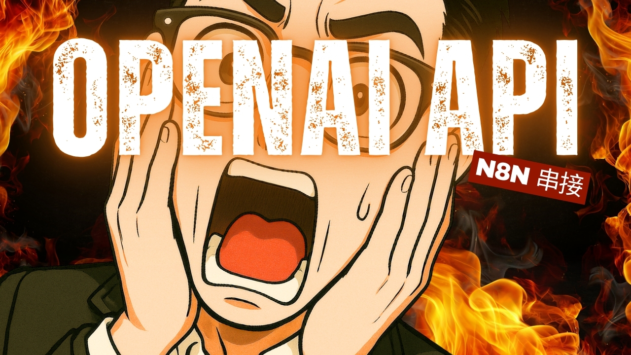 n8n 自動化教學：串接 OpenAI API 實現 AI 內容與圖像生成